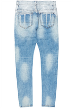 Dakari Light Blue Foil Slim Fit Jean