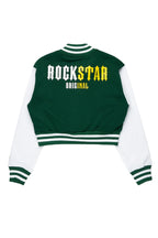 Shekeya Green Varsity Jacket