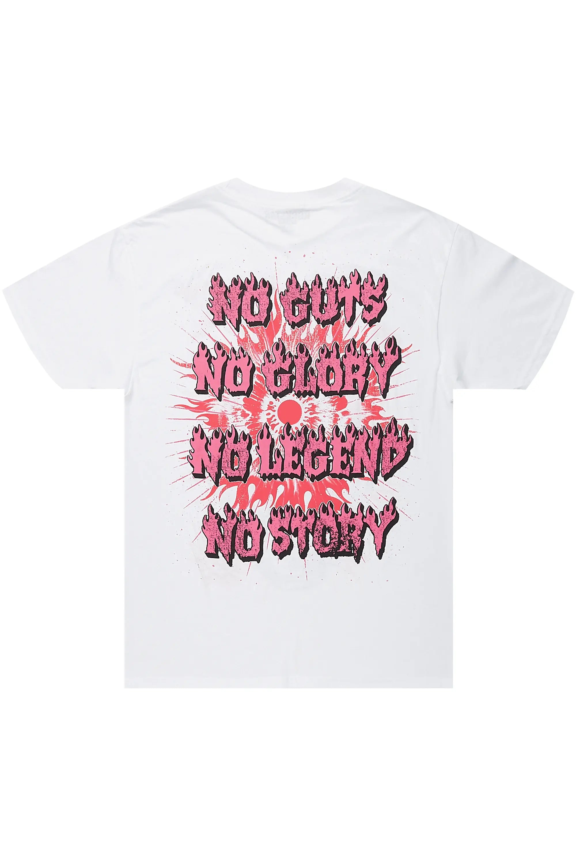 Nosetalgia White Graphic T-Shirt