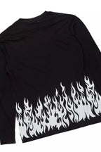 Bubble Black/White Long Sleeve T-Shirt/Short Set