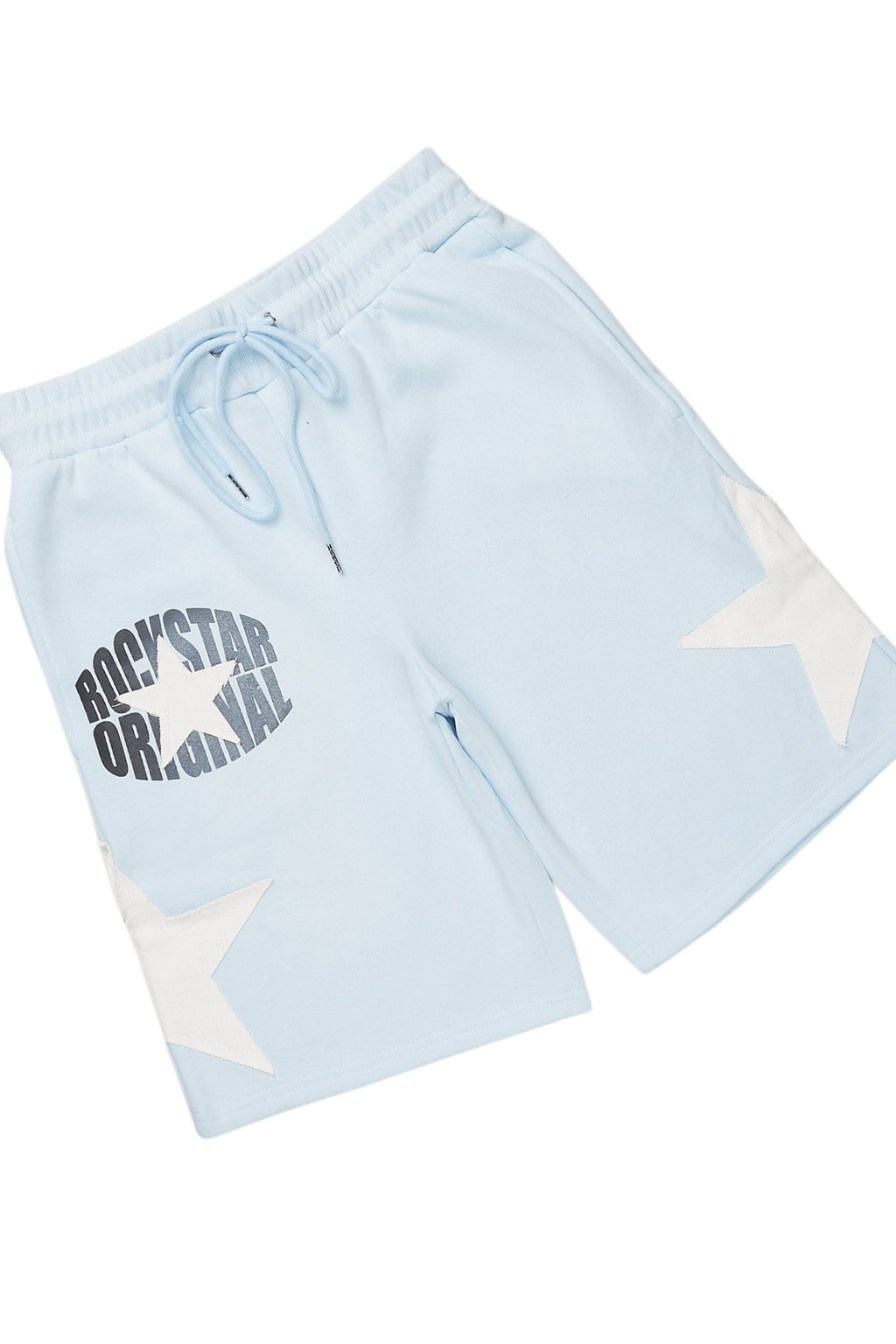 Sarge White/Blue T-Shirt/Short Set