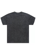 Move In Silence Black/Grey Graphic Rhinestone T-Shirt