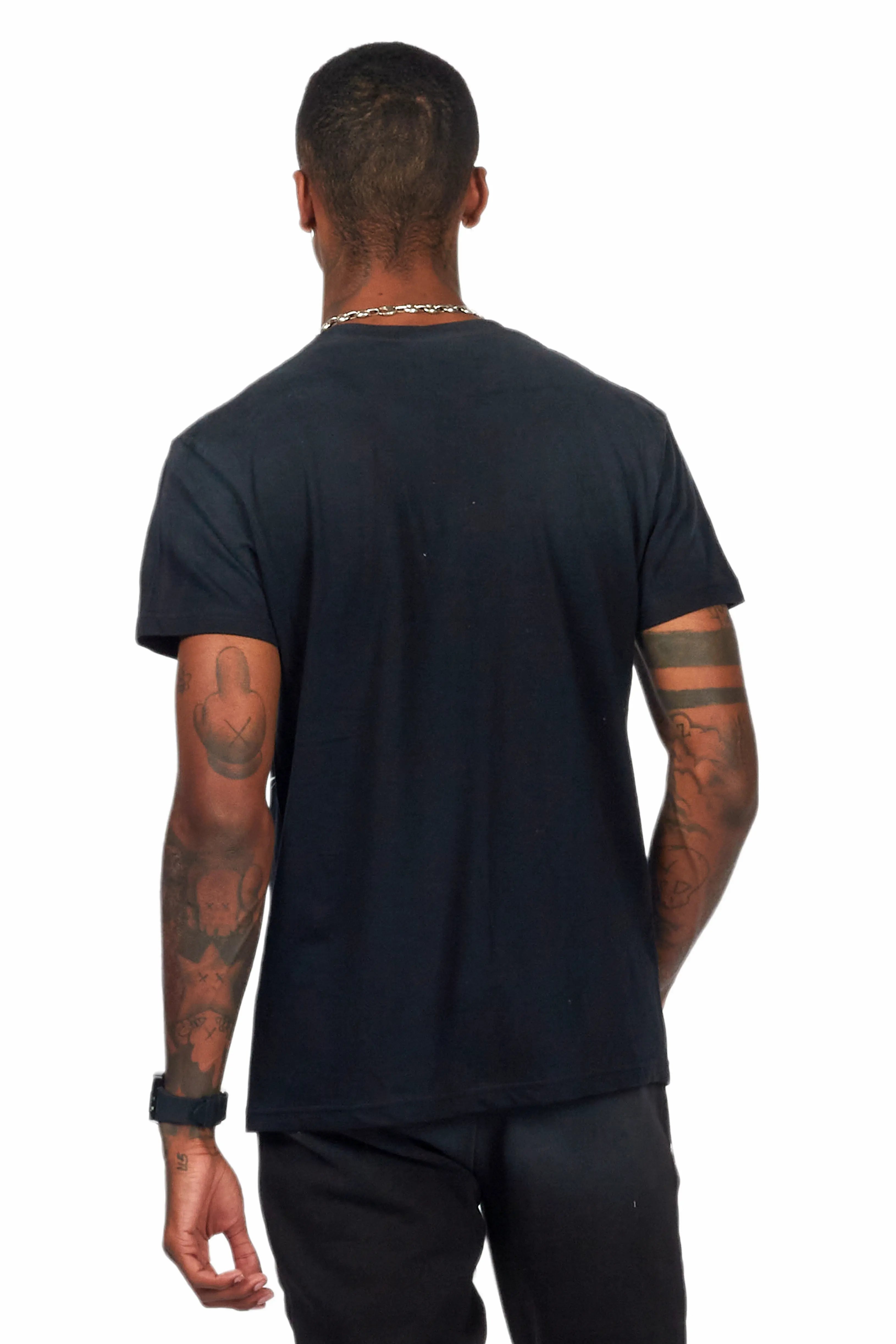 Schmear Black Graphic T-Shirt