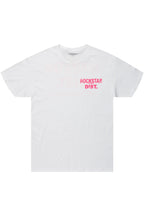 Dalasia White/Pink Oversized Tee