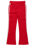 Girls Gerrit  Red  Baggy Stacked Flare Pants