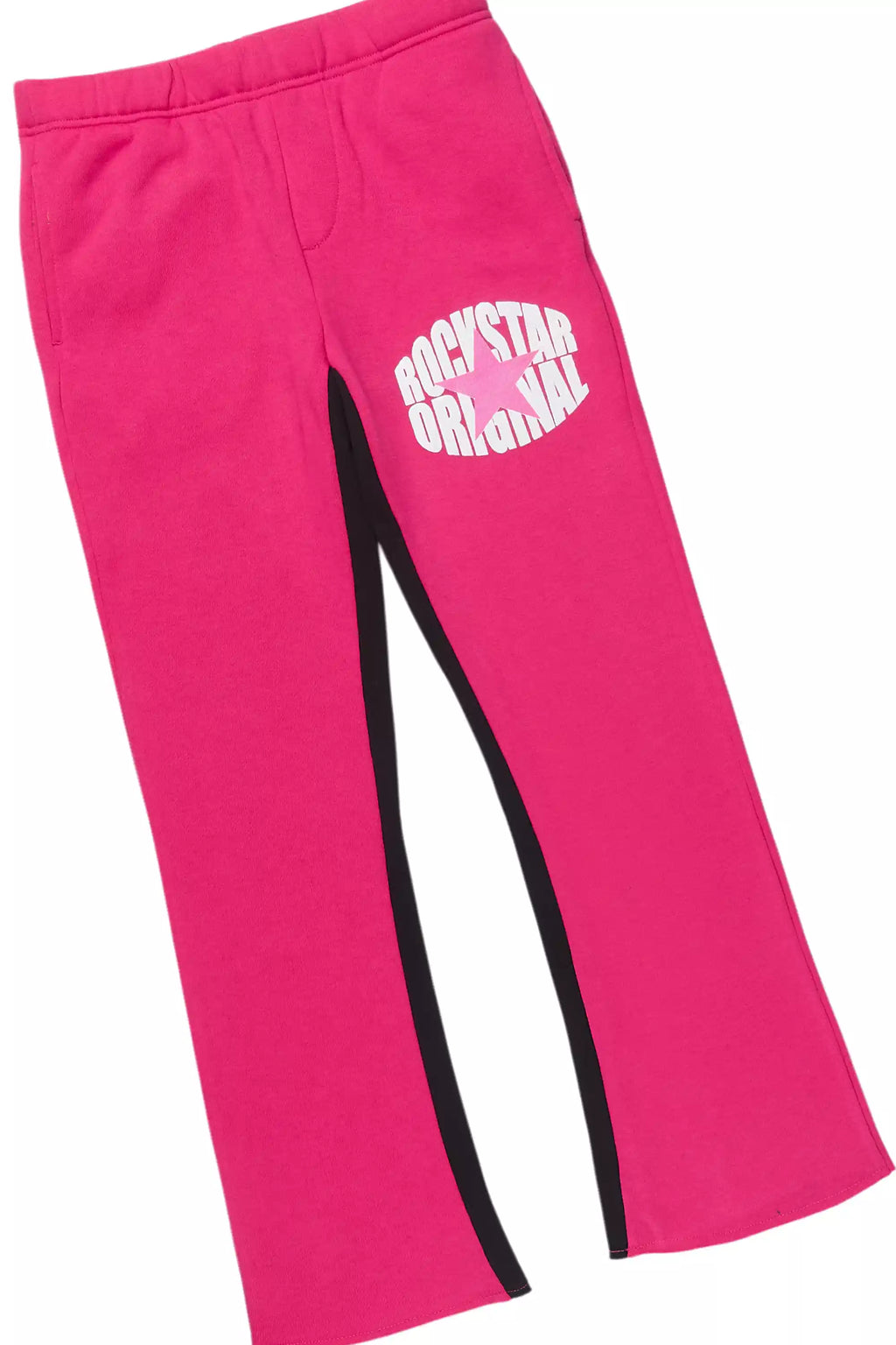 Girls State Black/Pink T-Shirt Track Set