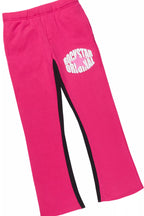 Girls State Black/Pink T-Shirt Track Set