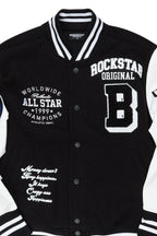 Himiko Black Varsity Jacket