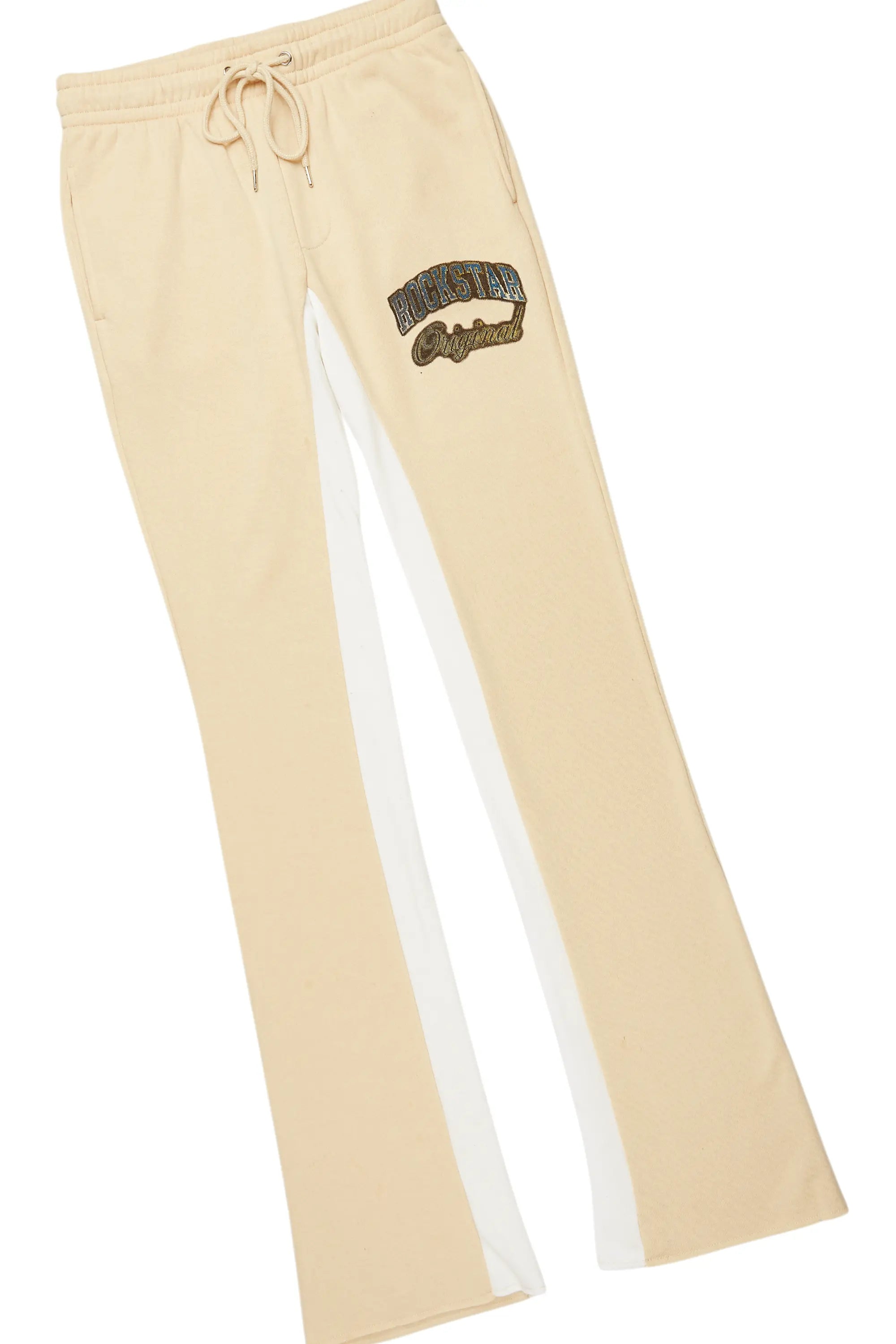 Waller Black/Beige T-Shirt/Baggy Pant Set