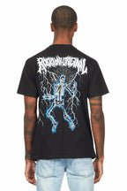 Deathrown Black Graphic T-Shirt