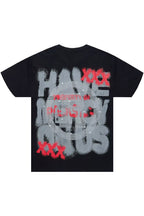 Kyo Black Oversized Graphic T-Shirt