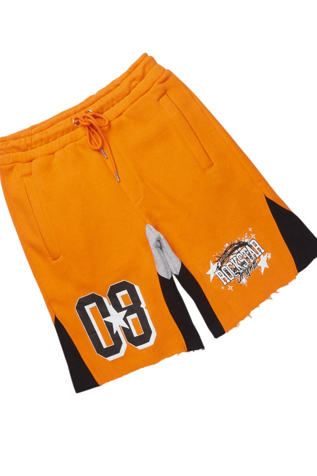 Allstar Orange/Black T-Shirt Short Set