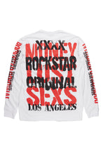 Omer White Long Sleeve Graphic T-Shirt