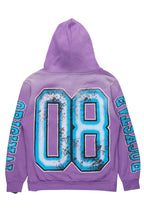 Tariqa Purple Oversized Hoodie