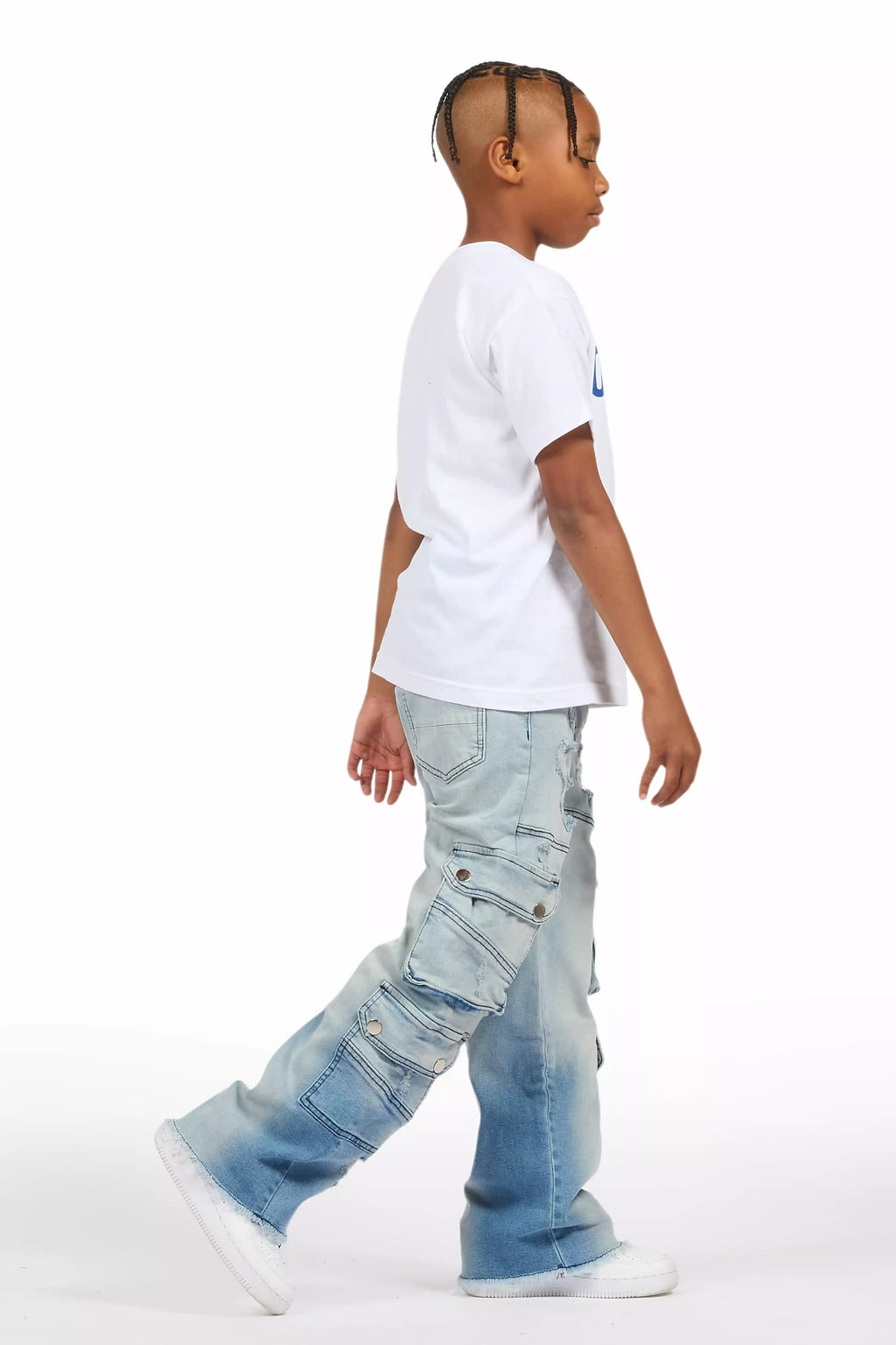 Boys Keylor Light Blue Baggy Fit Jean