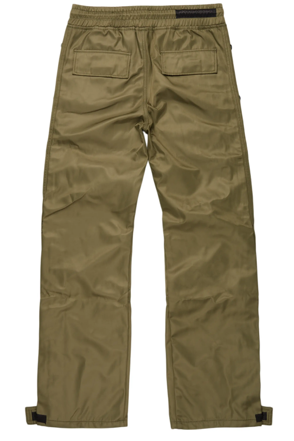Yuri Olive Nylon Pants