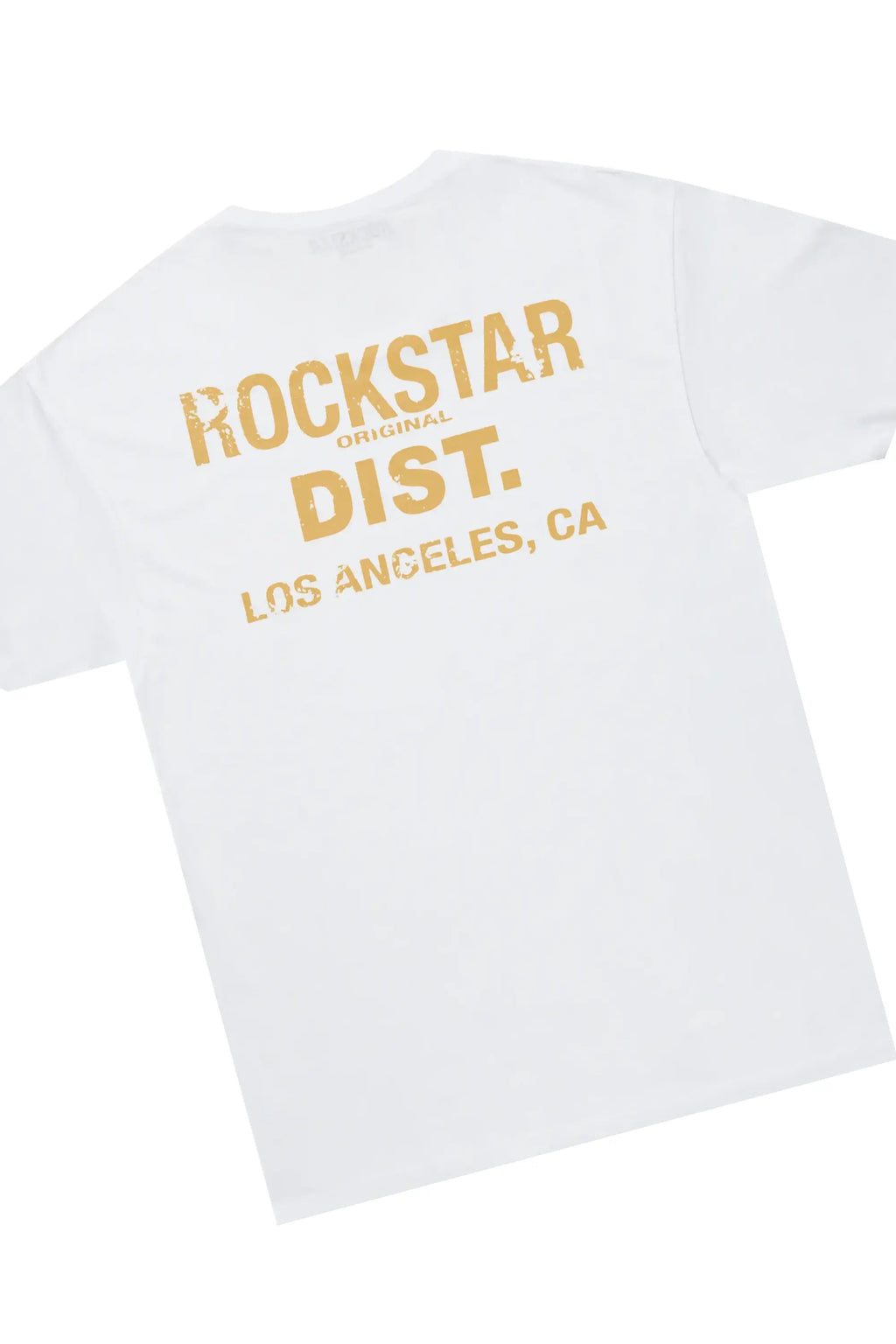 Sharee White/Beige T-Shirt & Jean Set