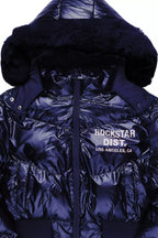 Moncia Navy Puffer Jacket