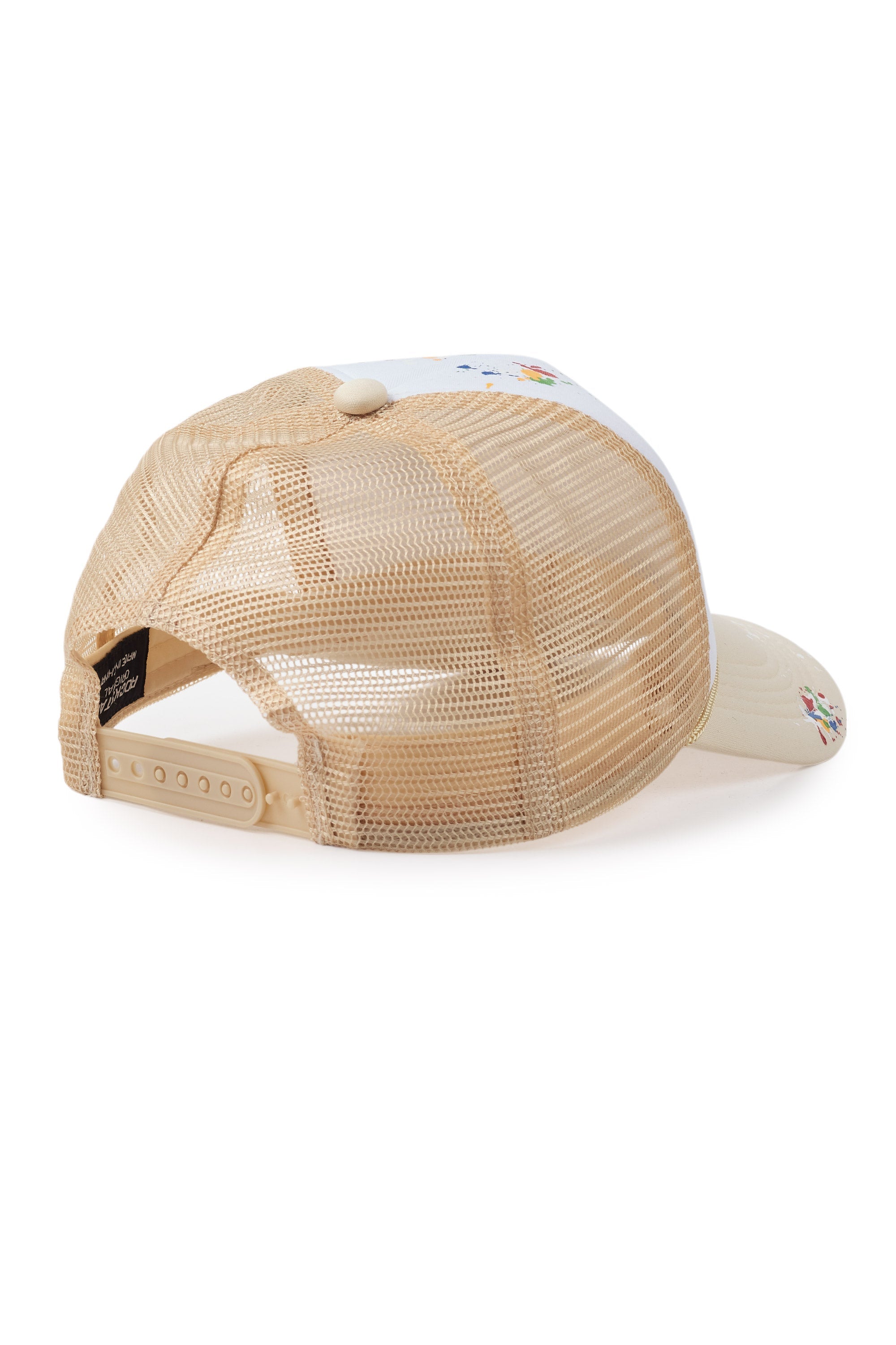Good Side Only Beige/White Trucker Hat
