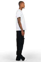 Lake White/Red Graphic T-Shirt