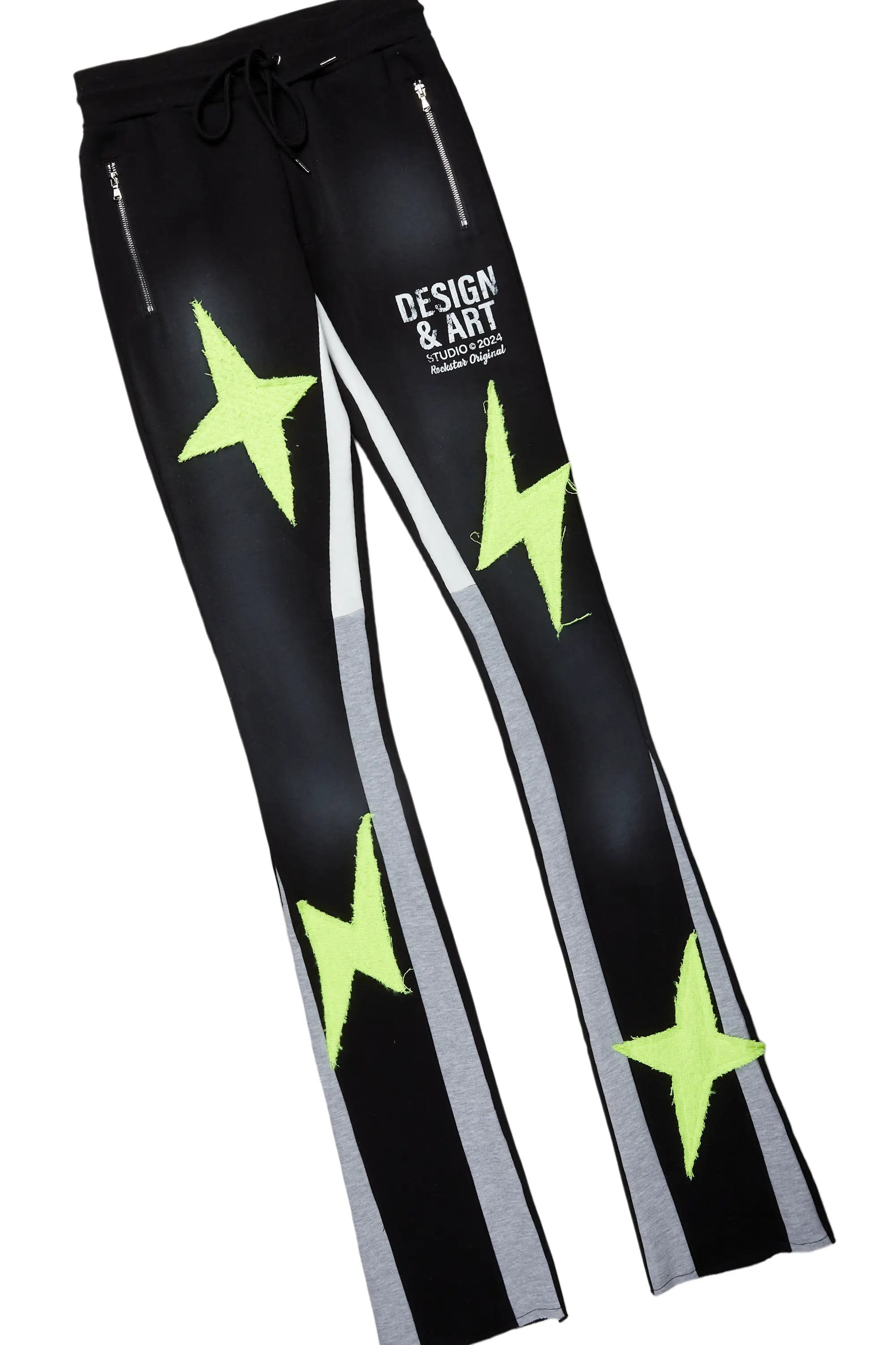 Darko Black T-Shirt/Stacked Flare Track Set