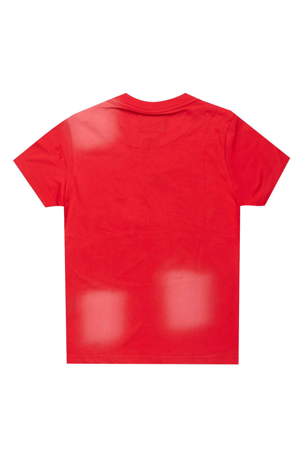 Boys State Red Graphic T-Shirt with Patch
