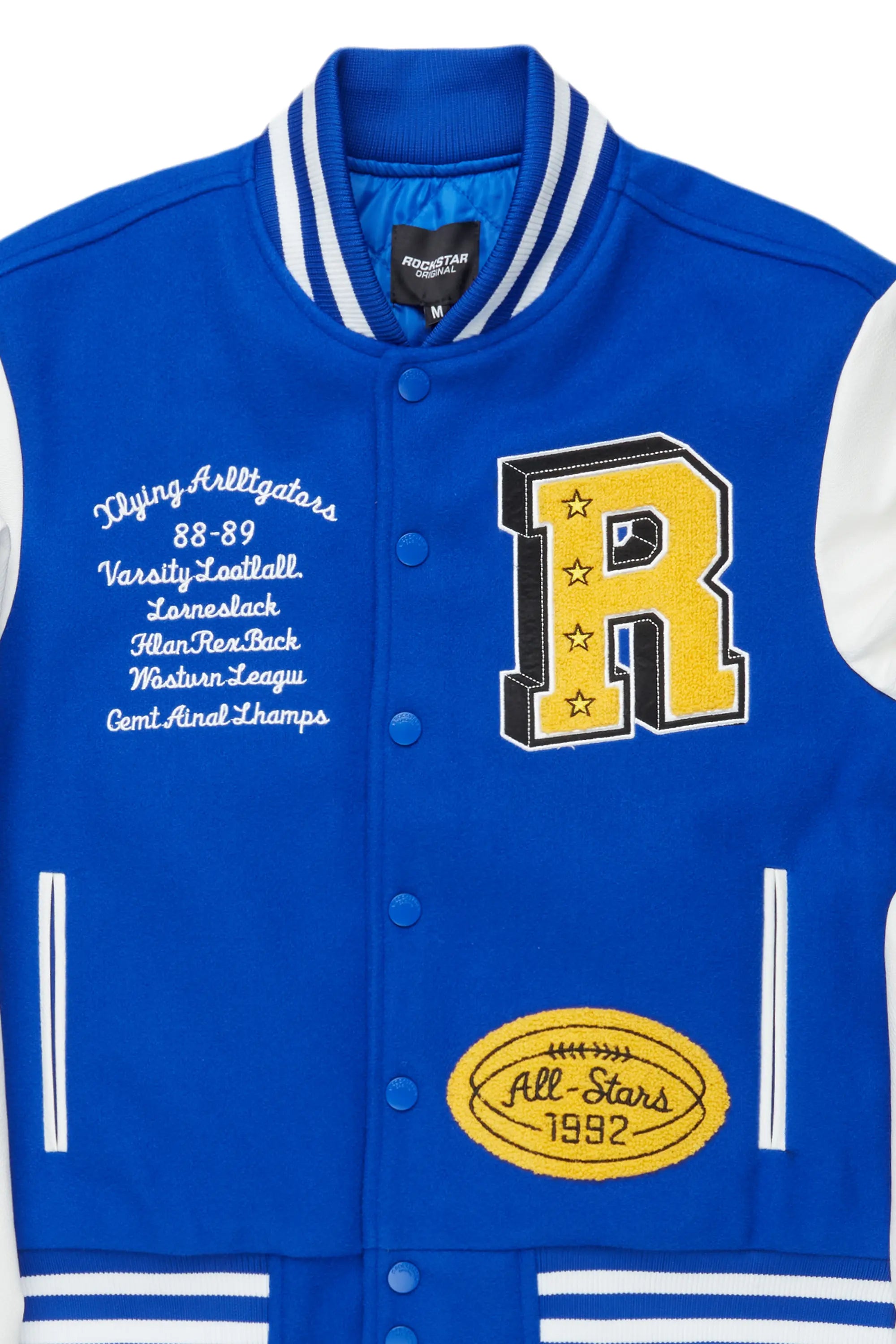 Eisen Royal Blue/White Varsity Jacket