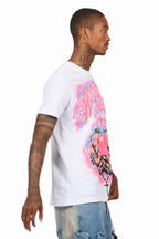 Cairo White Graphic T-Shirt