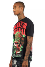 Kilshot Romance 2.0 Black Oversized Graphic T-Shirt