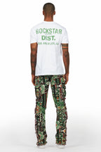 Lake White/Green T-Shirt/Tapestry Jean Bundle