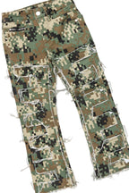 Boys Koen Digital Camo T-Shirt/Stacked Flare Jean Set