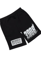 Amos Black Graphic T-Shirt Short Set
