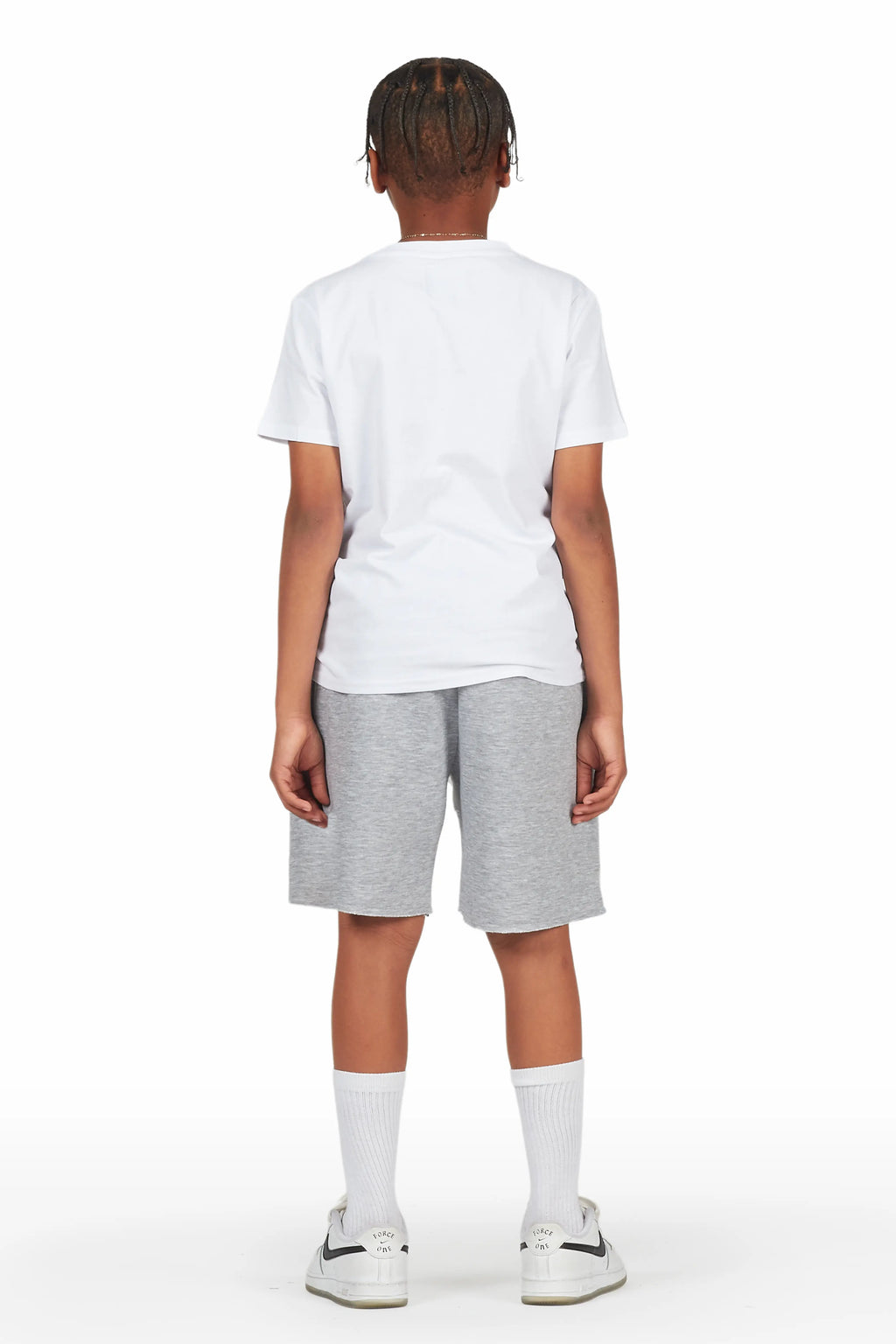 Boys Sana White Short Set
