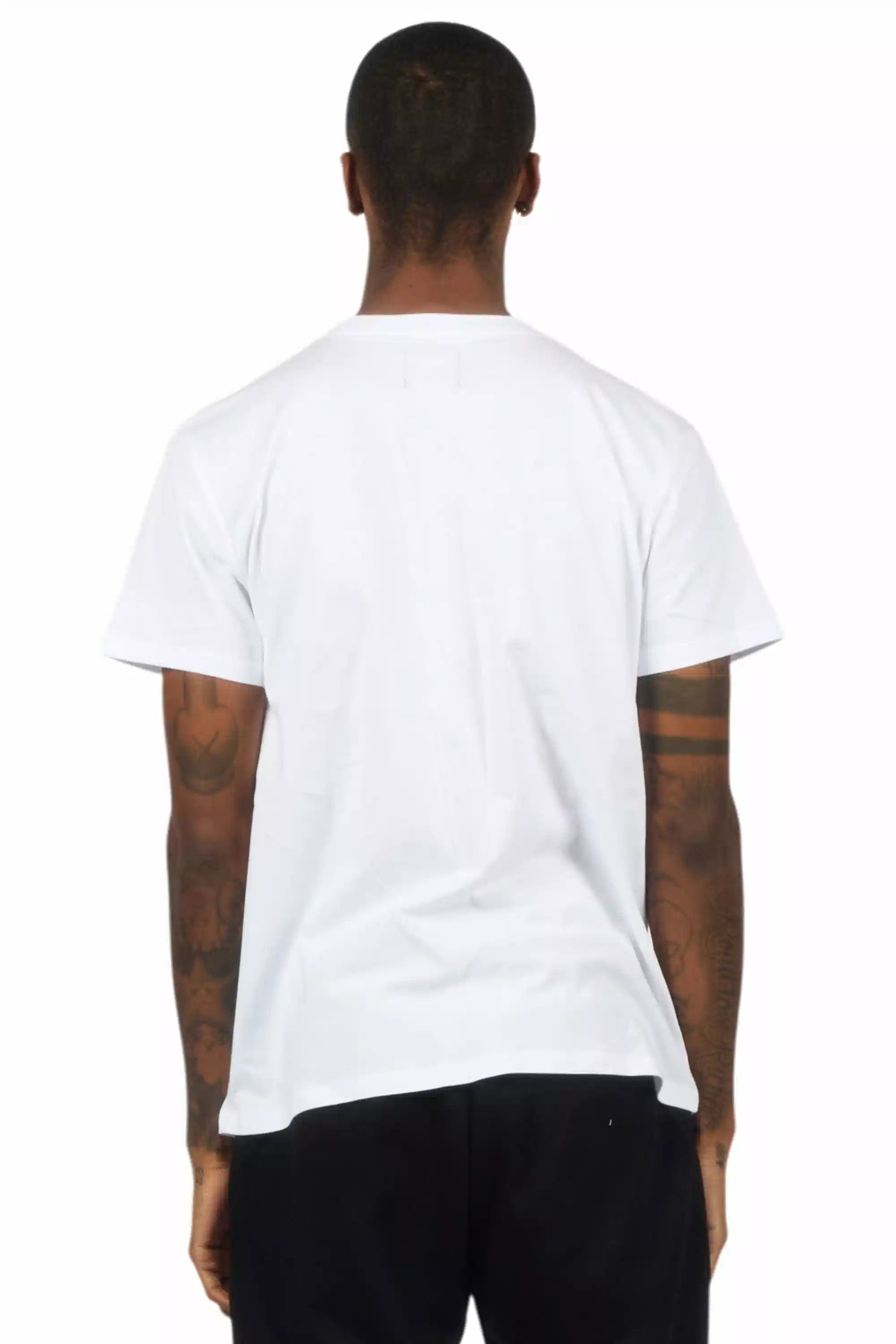 Lake White Rhinestone T-Shirt