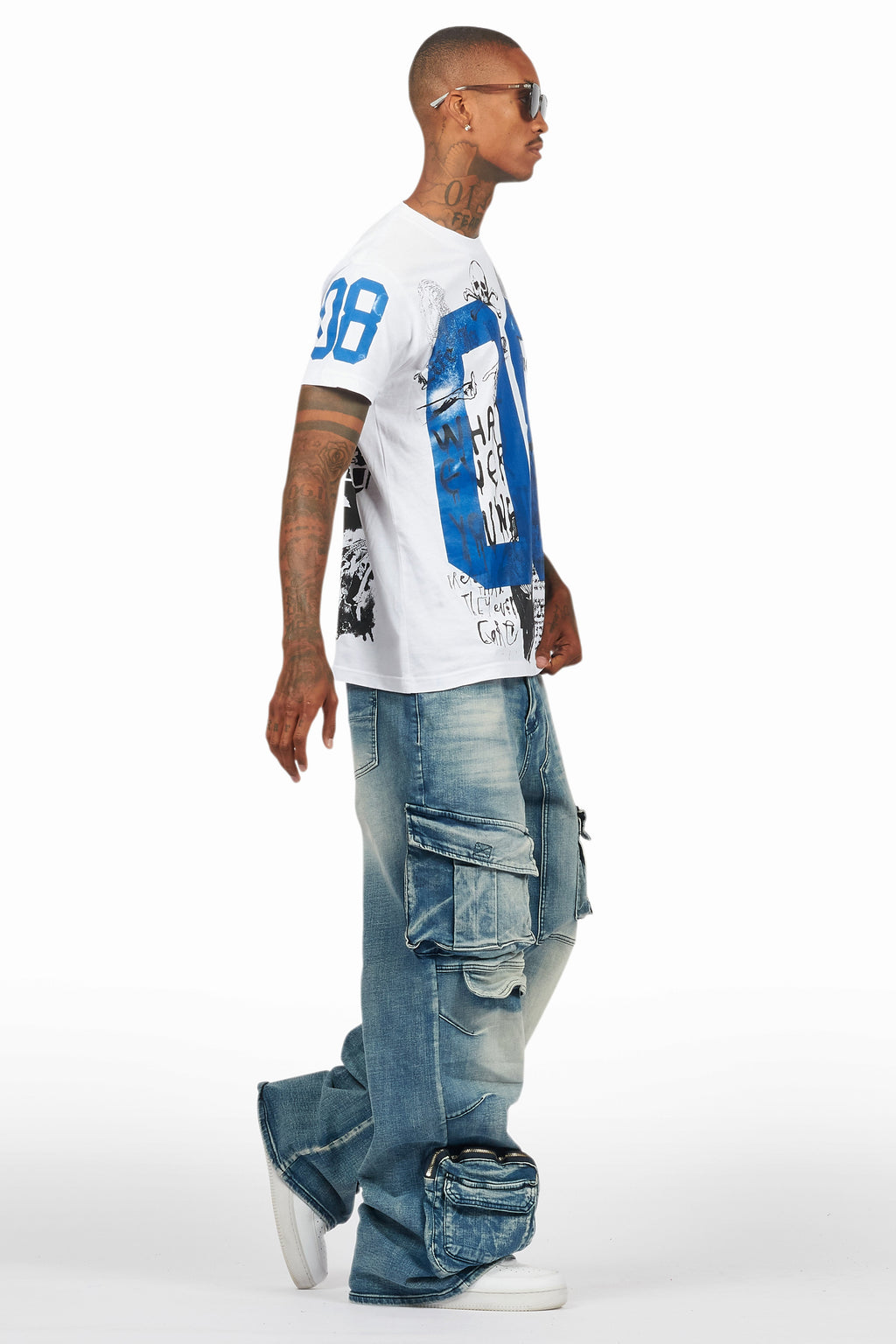 Velo Blue Baggy Fit Jean