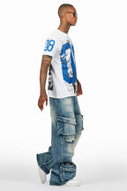 Velo Blue Baggy Fit Jean