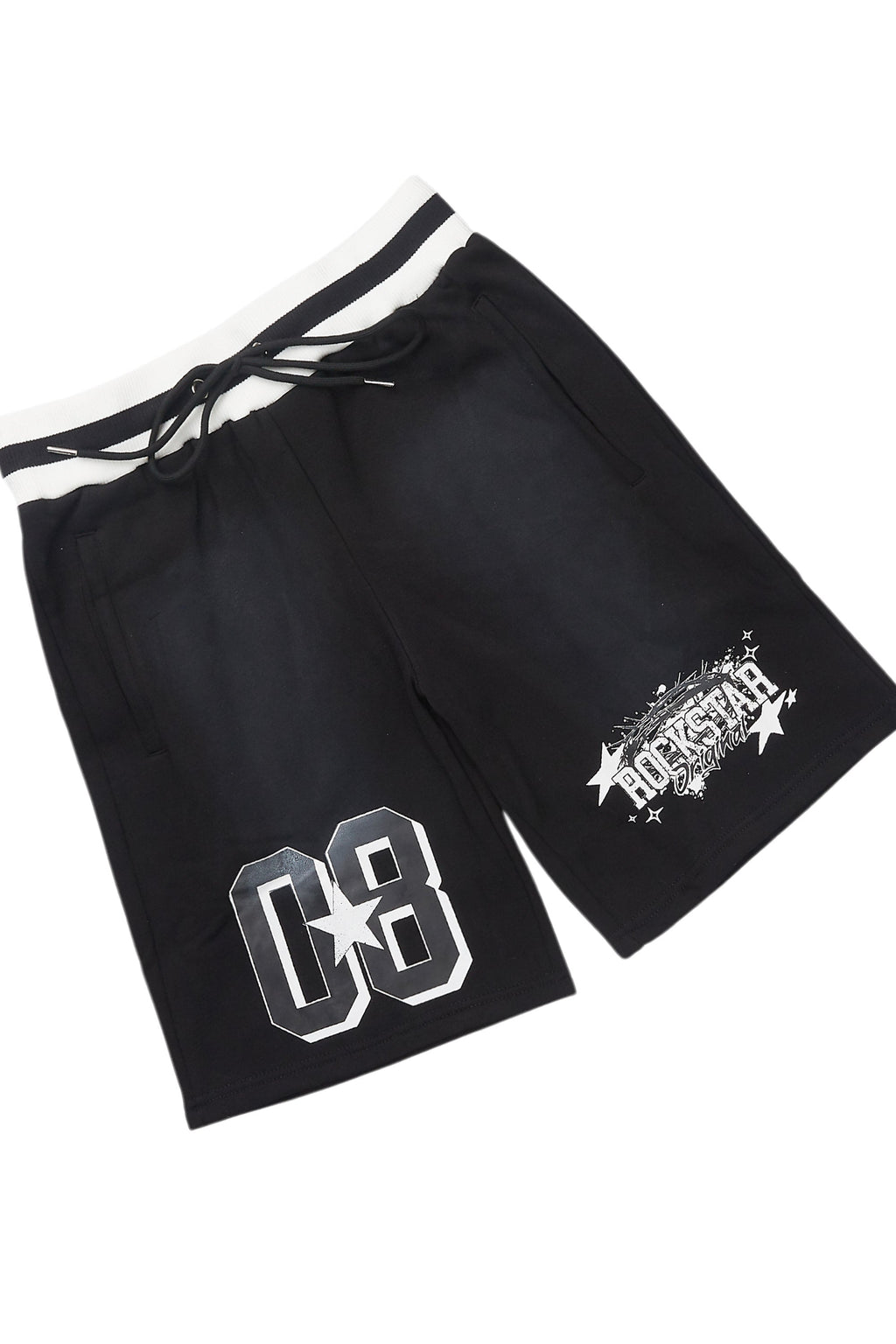 Allstar Black/White T-Shirt Short Set
