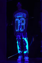 Fields Black/Yellow Oversized Graphic T-Shirt