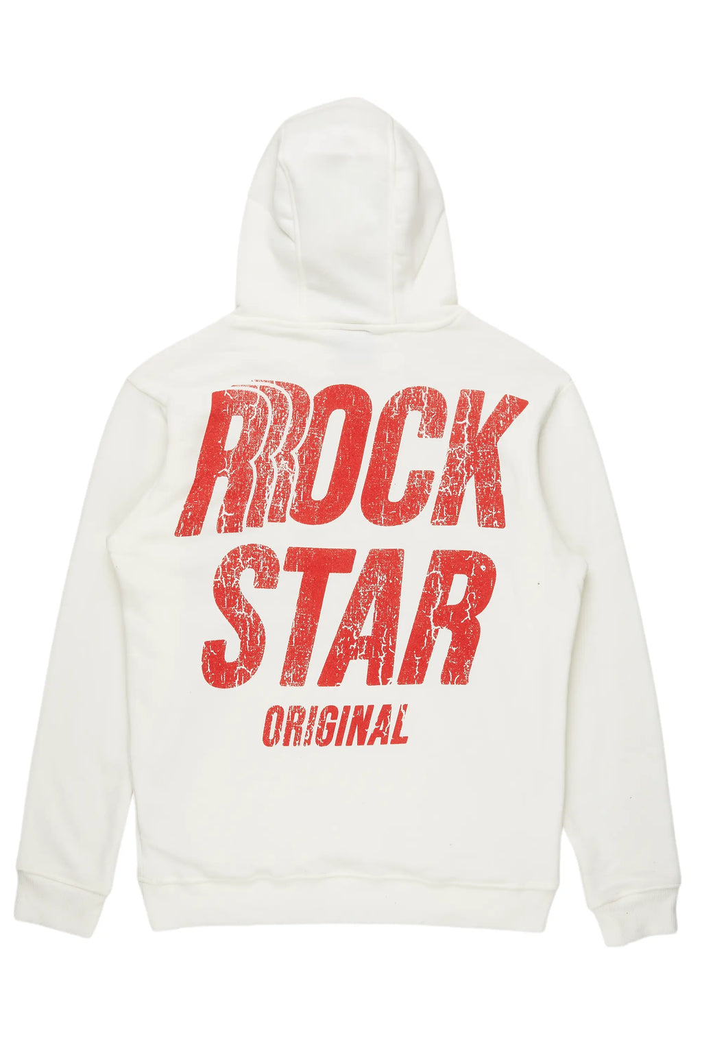 Barras Beige Graphic Hoodie