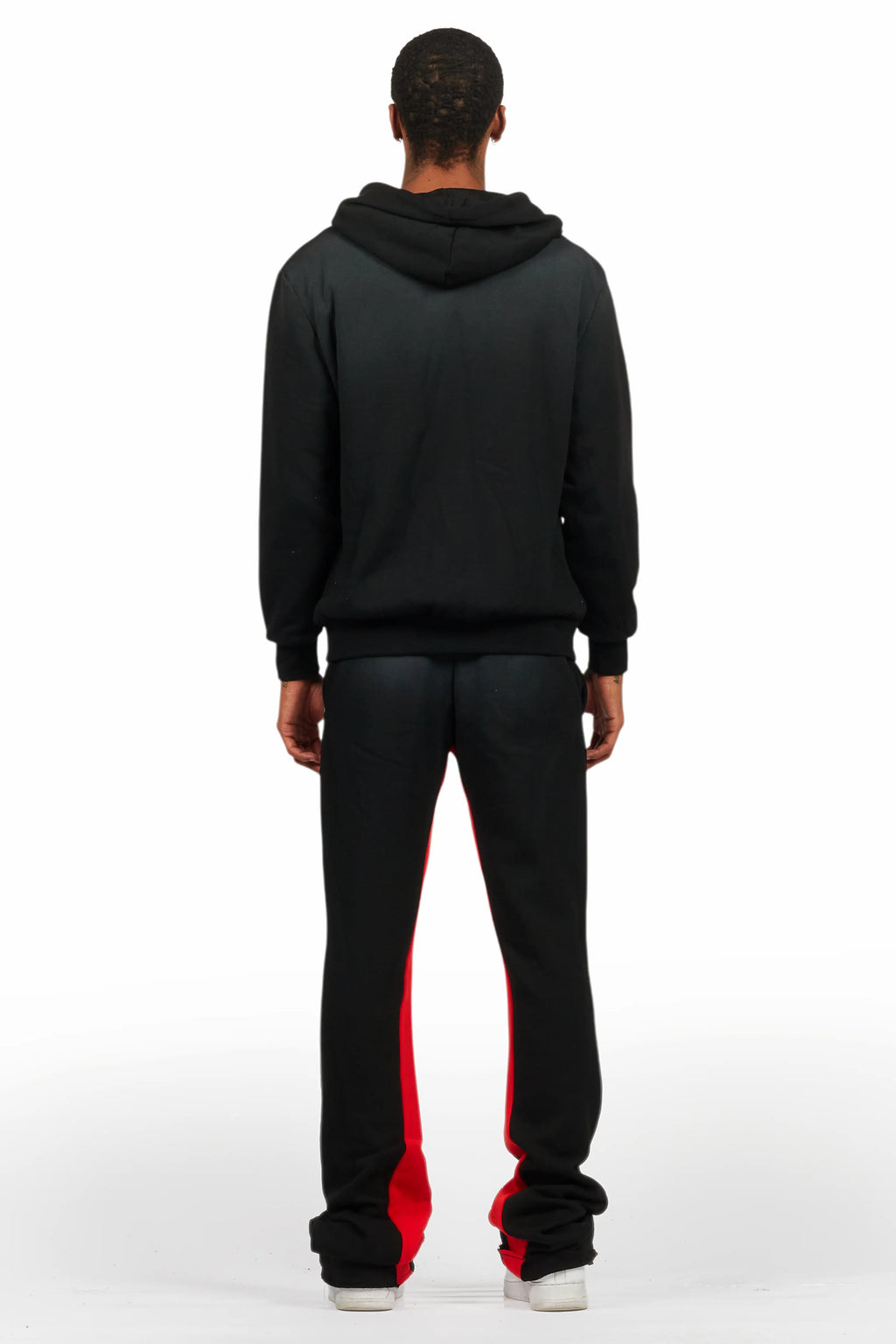Rampage Black Hoodie/Baggy Track Pant Set
