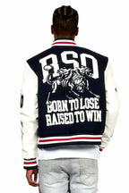 Afonso Navy Varsity Jacket
