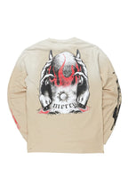 Mercy Beige Long Sleeve Graphic T-Shirt