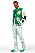 Balser Green Varsity Jacket