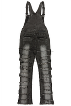 Alfie Grey Denim Overall