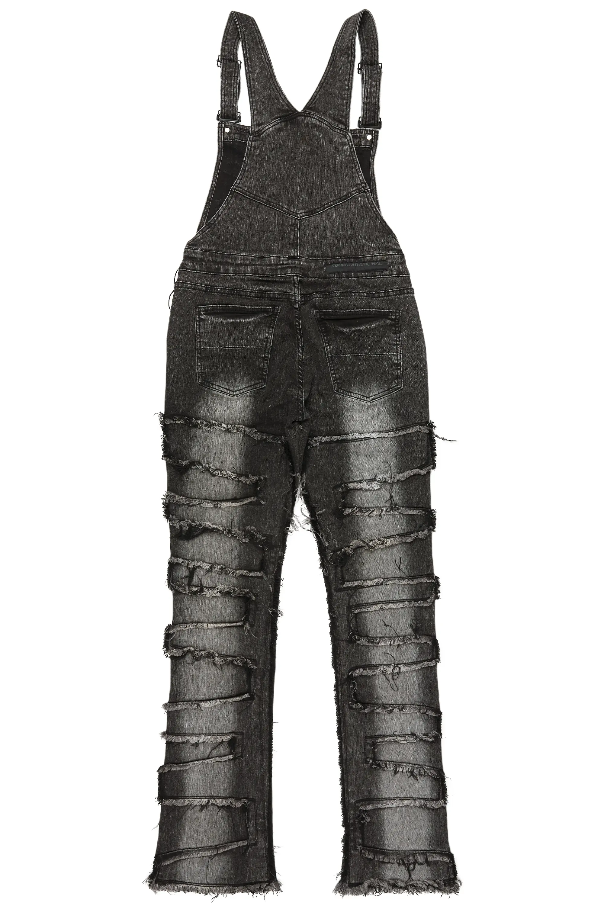 Alfie Grey Denim Overall