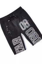 Boys Fields Black/White T-Shirt/Short Set