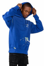 Rockstar Art Dist. Royal Graphic Hoodie