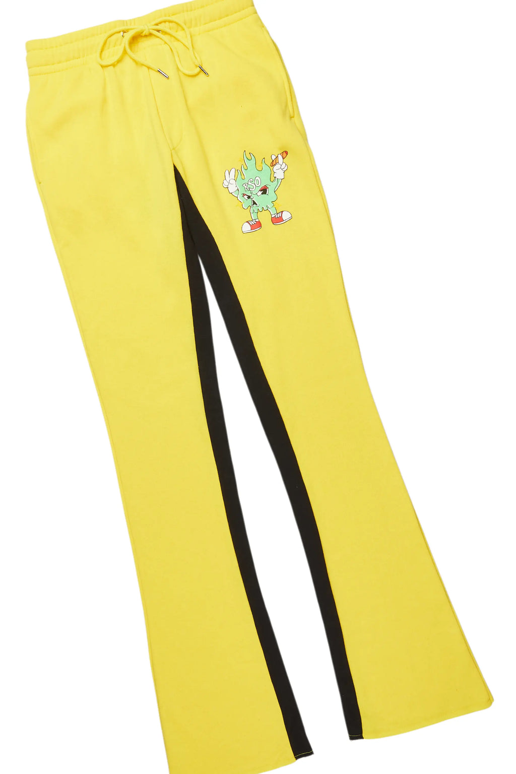 Tarl Yellow Hoodie/Baggy Track Pant Set