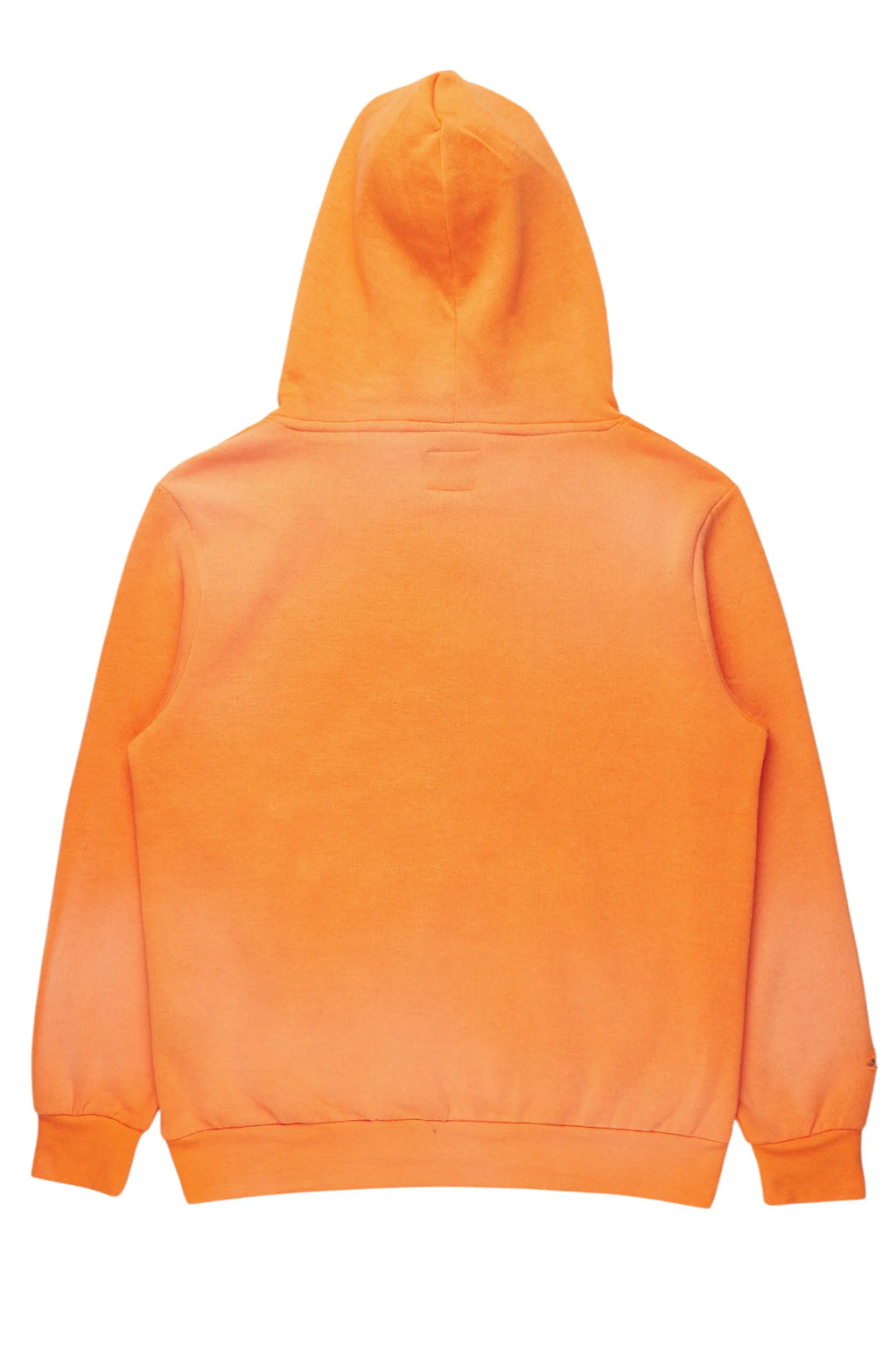 Baki Orange Distressed Hoodie