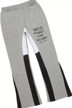 Boys M4 Video Games Grey/Black Stacked Flare Track Set